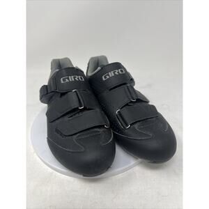 Giro Trans E70 Road Shoes Size EU 38.5 Black 3 Hole Road Cleats Woman’s 7